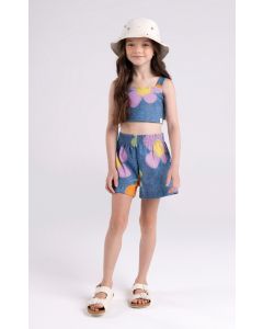 Conjunto Tecido Superbloon Jeans Bug Bee