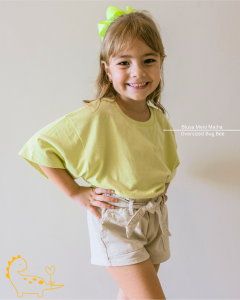 Blusa Meia Malha Lime Cream