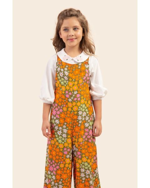 Jardineira Infantil Viscose BugBee 