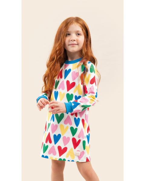 Vestido infantil Molecotton bugbee moda infantil